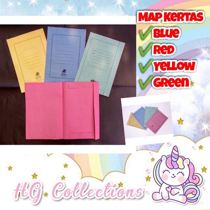 Map Kertas Ukuran F4