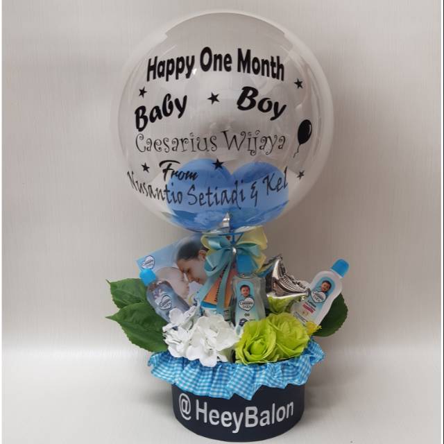 Hot Air Balon / Balon Buket / Hamper Baby