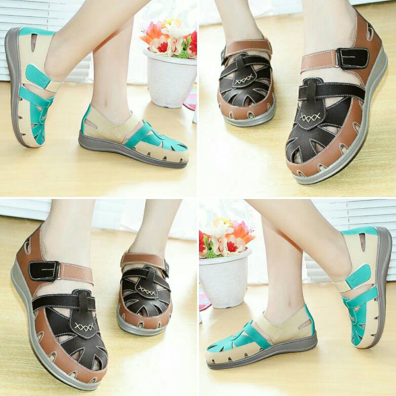 Sepatu Sneakers Casual Mulan 1461