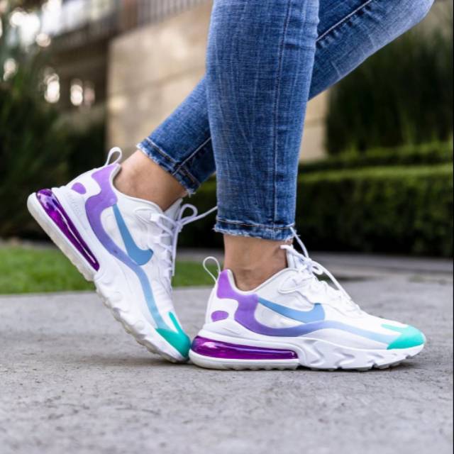 air max 270 white green blue