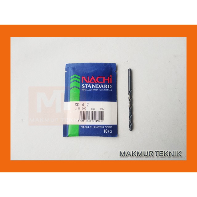 Mata Bor Besi 4.2 mm Nachi