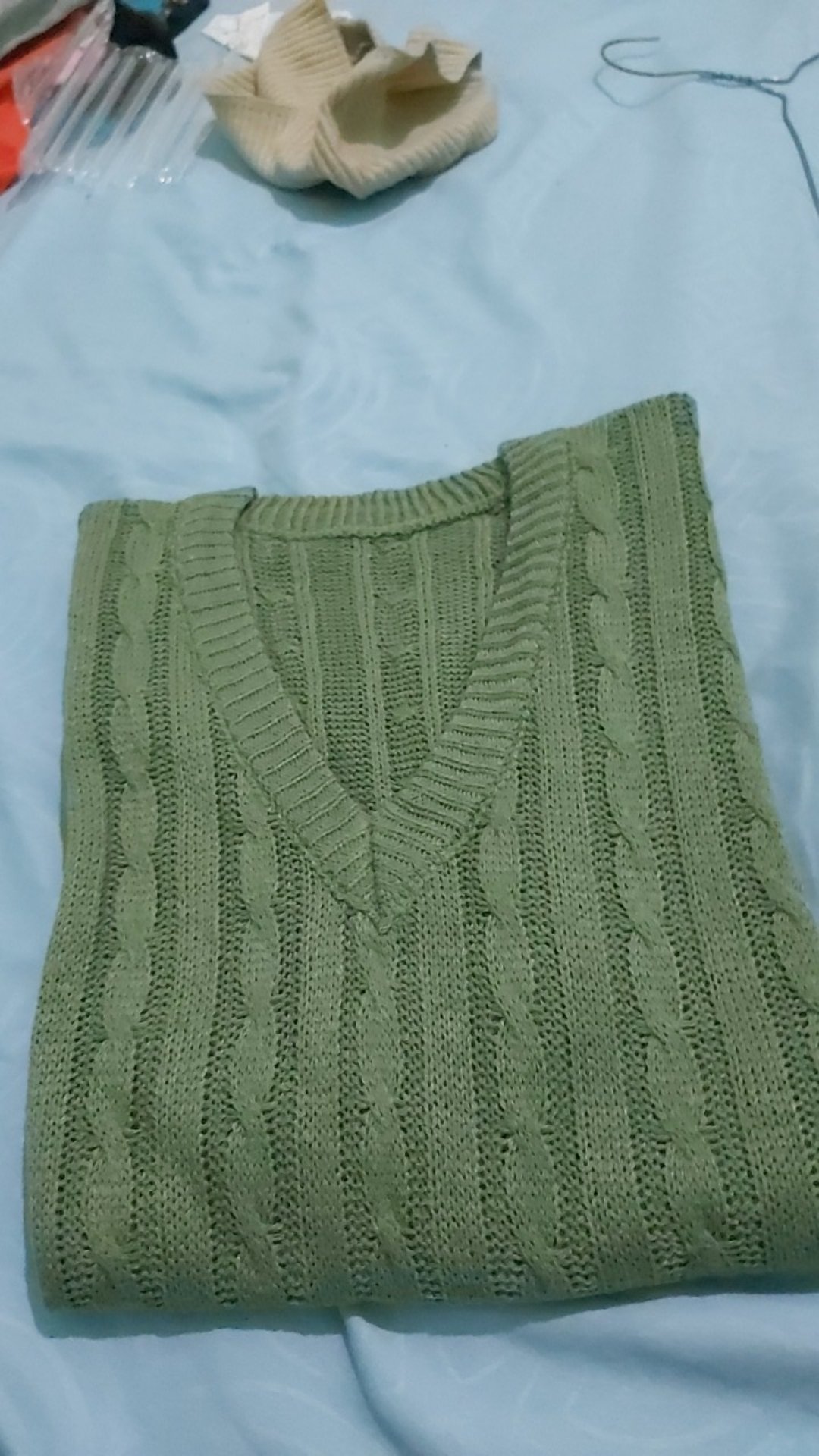 Free Ongkir Vest/rompi Cable Rajut Premi 7get