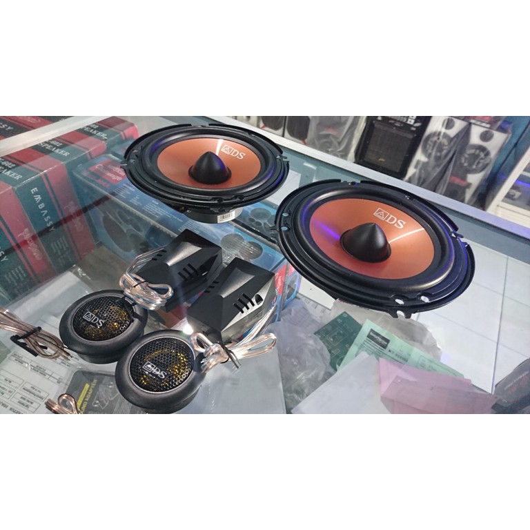 Speaker mobil Split 6.5inch VOKAL TWEETER crosover ADS JERNIH