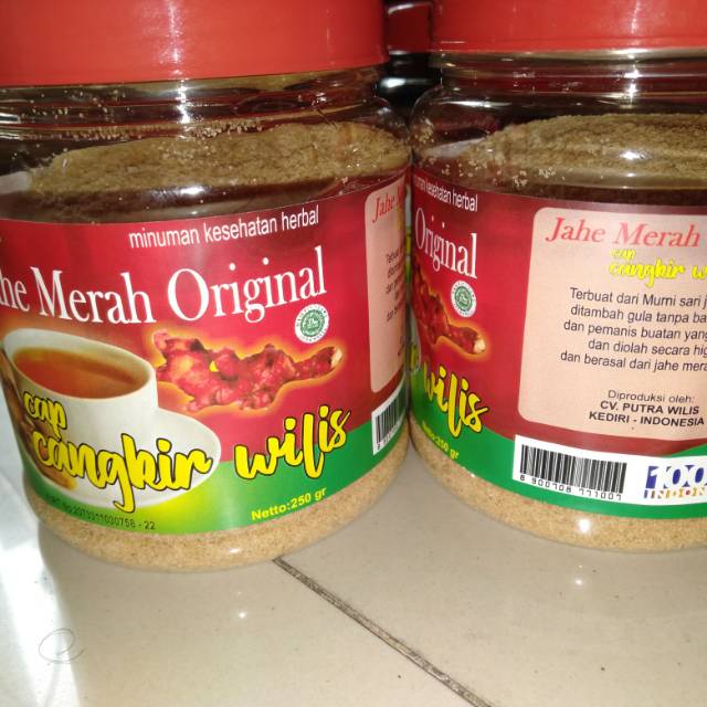 

Jahe merah instan