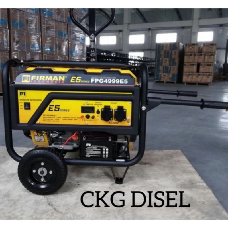 Gasoline Genset 3500 Watt Firman FPG 4999 E5 Terbaik
