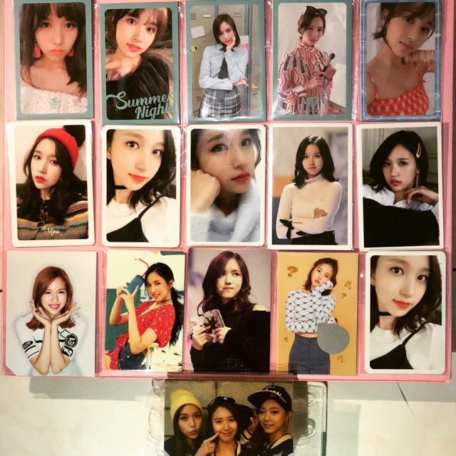 TWICE MINA OFFICIAL PHOTOCARD