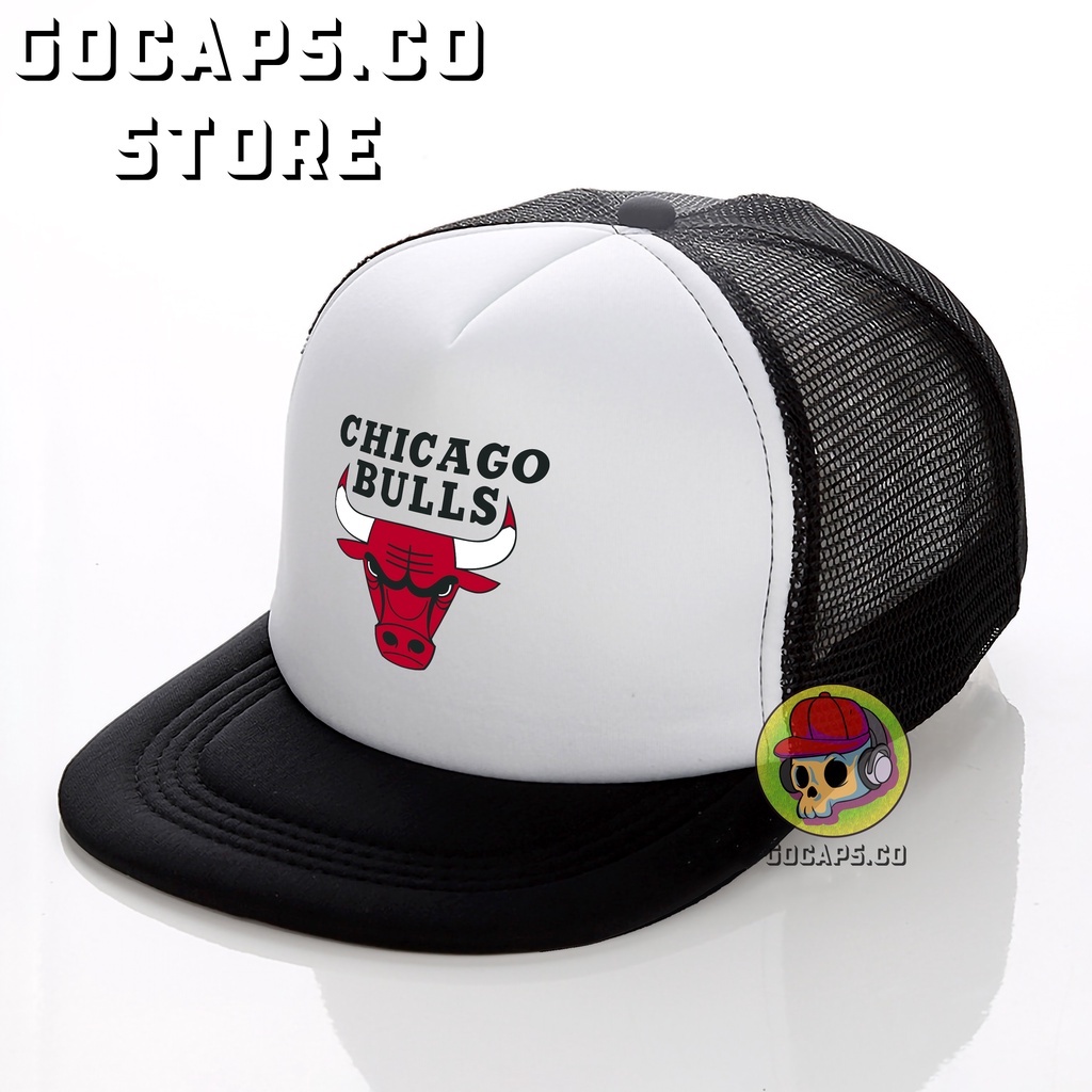 Chicago Bulls / NBA / Topi Basket / Basketball / Topi Jaring / Topi Jaring Distro / Topi Jaring Premium / Topi Jaring Distro Premium / Topi Snapback / Topi Snapback Jaring / Snapback Basket / Gocaps