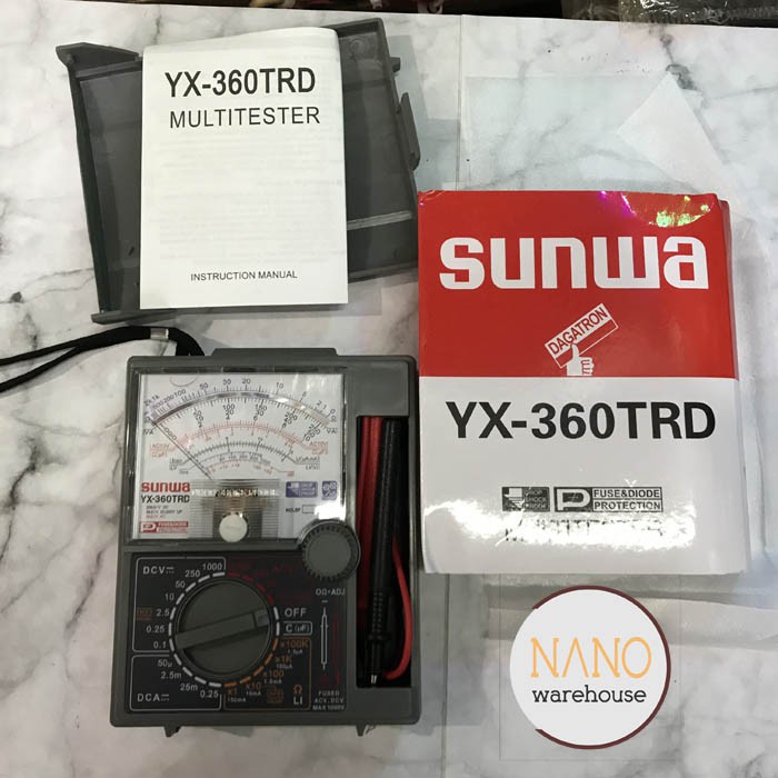 Multitester Avometer Tester Sunwa YX-360TRD