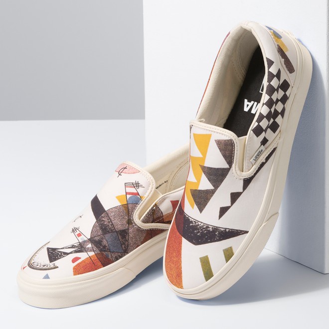 SALE DISKON! V4NS SLIP ON MOMA &quot;KANDINSKYWASSILY&quot; 100% ORIGINAL BNIB