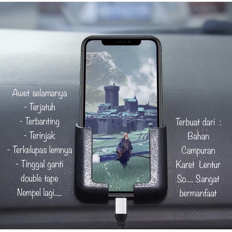 Holder Hp / Car Holder / Holder GPS / Tatakan - Dudukan Smartphone &amp; Tablet Universal