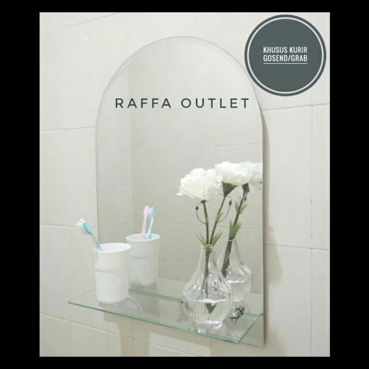 Cermin Kamar Mandi/Kaca Kamar Mandi Oval