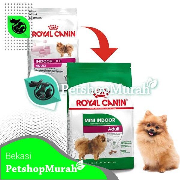 Makanan Anjing Royal Canin Indoor Life Adult 3 Kg Dog Food Indoor Adult 3 kg