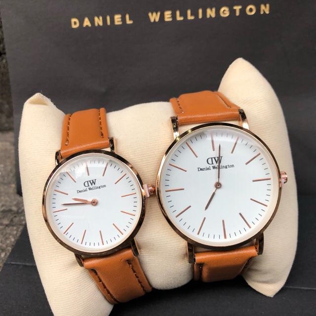 Terbaru Jam Tangan Pria&Wanita Strap Kulit Premium Quality Jam Tangan Couple