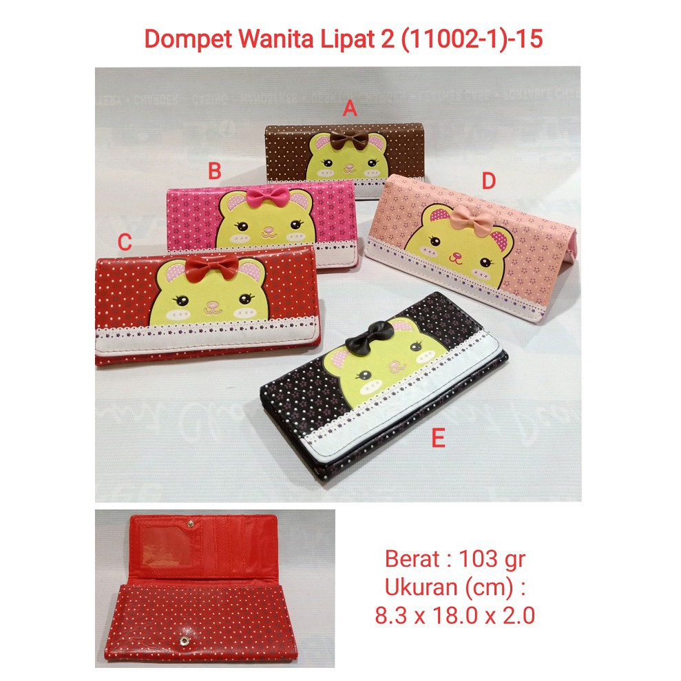 Dompet Wanita Dewasa &amp; Anak2 Lipat 2 ( 11002 - 1 ) 15