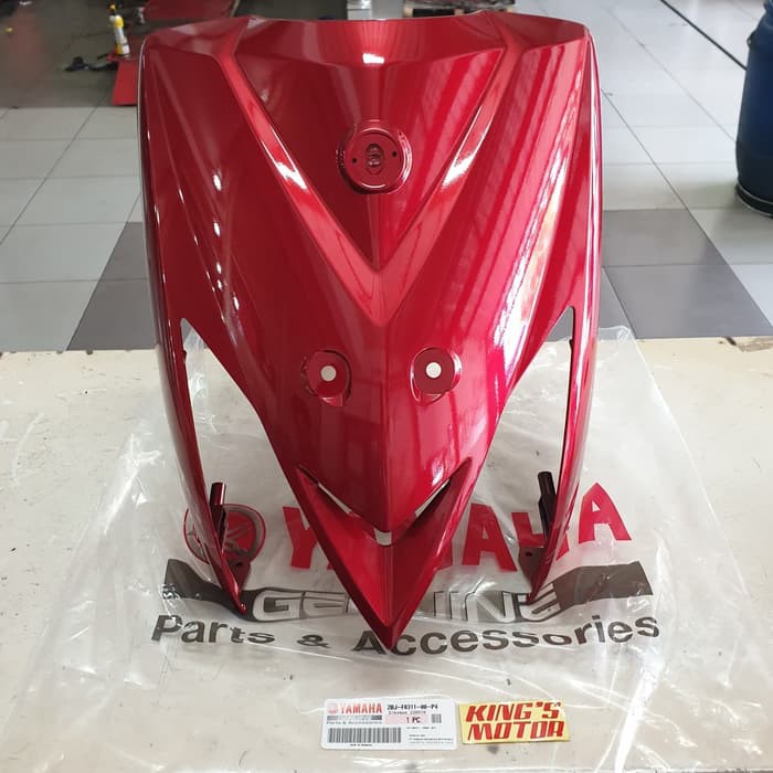 TAMENG DEPAN MIO GT MERAH MARUN (2BJ-P4/P1) ASLI YAMAHA