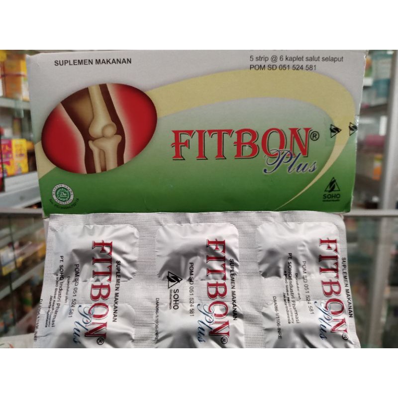 Fitbon Plus 1 Strip @6 Kaplet