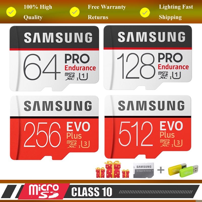 Samsung Memory Card SD Card 32GB 64GB 128GB 256GB 512GB Memory Card Micro Card Memory Card TF Card S