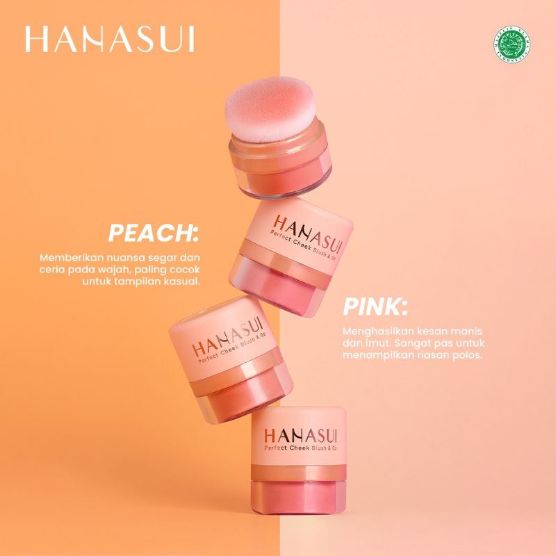 Hanasui Perfect Cheek Blush &amp; Go Powder