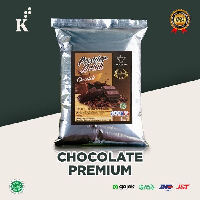 

MINUM-SIAP-DRINK-TO-READY- BUBUK MINUMAN PREMIUM CHOCOLATE / COKLAT JAVALAND GRANDE 1KG -READY-TO-