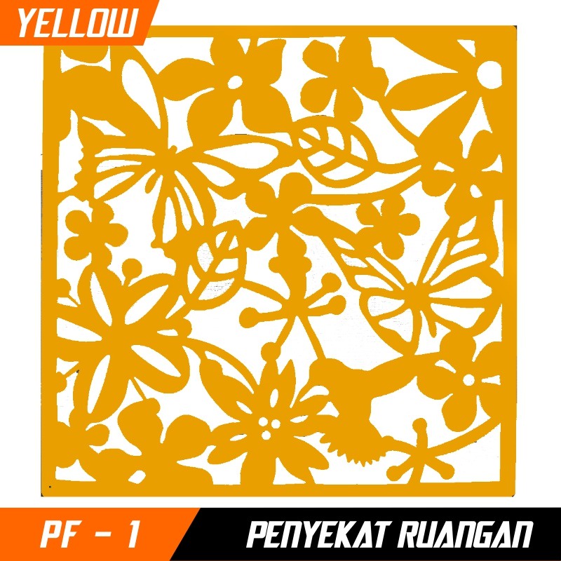 Dekorasi Penyekat Ruangan Vintage 1set isi 4pcs Per 1 Warna