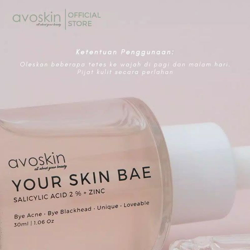 Avoskin Your Skin Bae Salicylic Acid 2% + Zinc