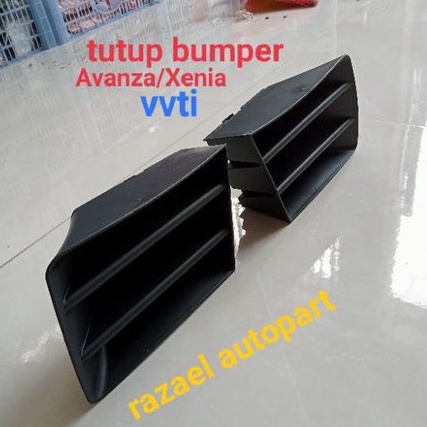 tutup bemper Avanza/Xenia vvti cover bemper Avanza 2017-2011 harga satuan