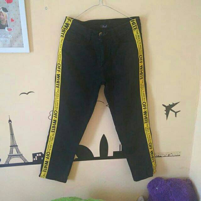 Jeans Boyfriend off white