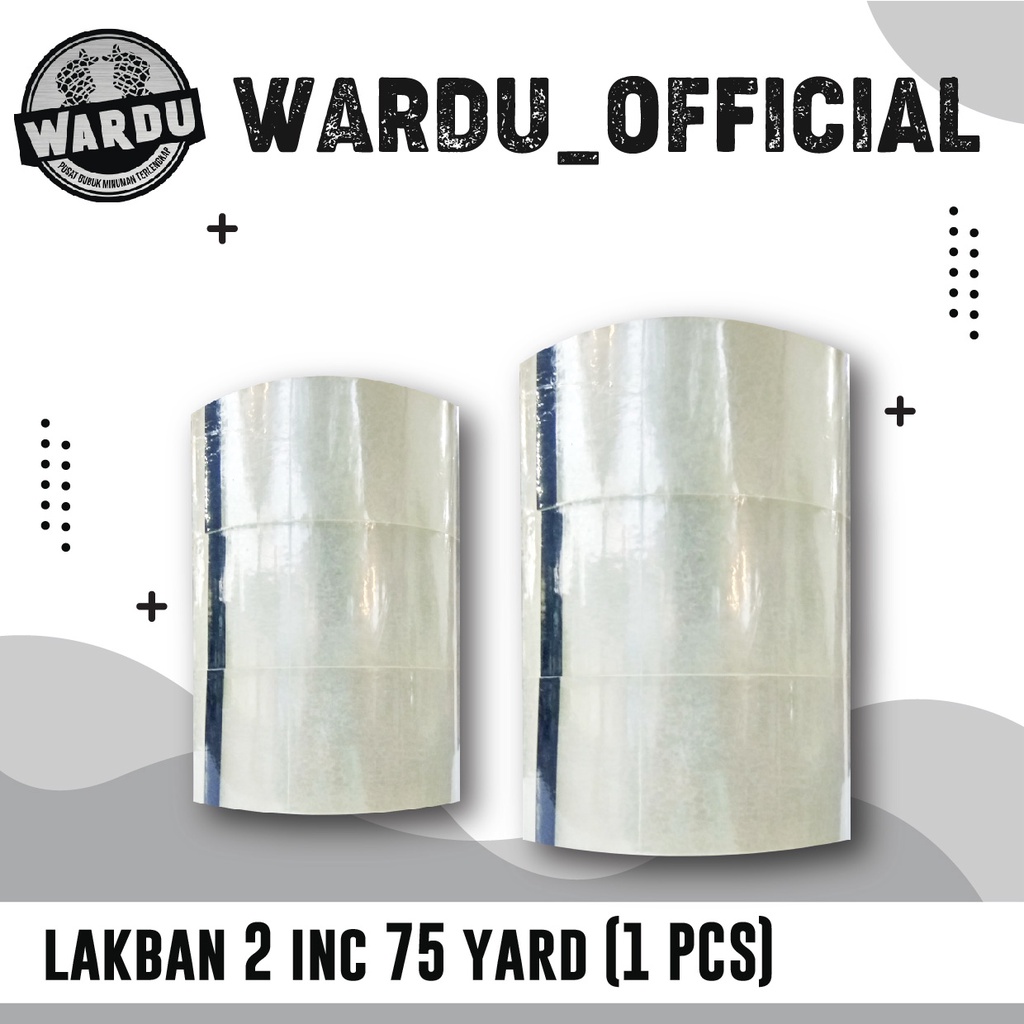 

Lakban /Solatip Putih 2 Inc 75 Yard/ 1 Pcs