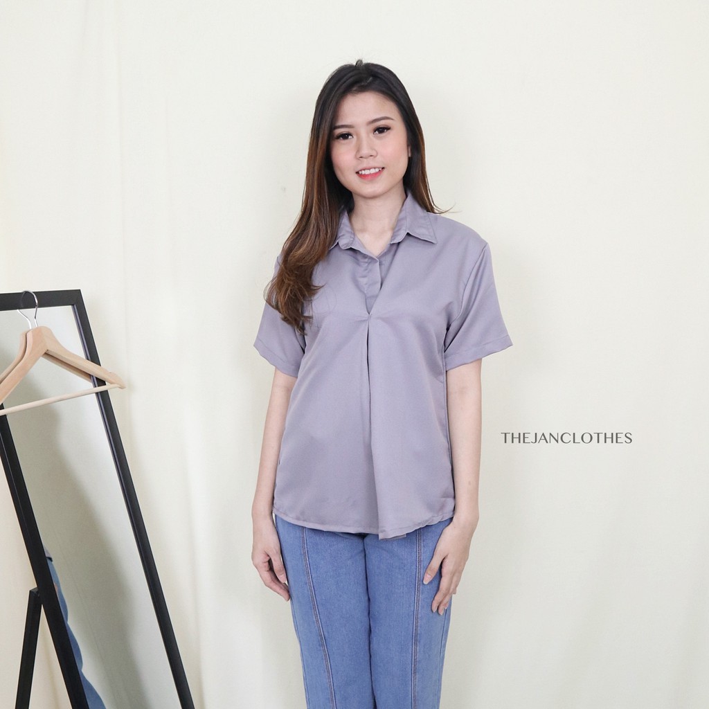 Rena top gr - Thejanclothes