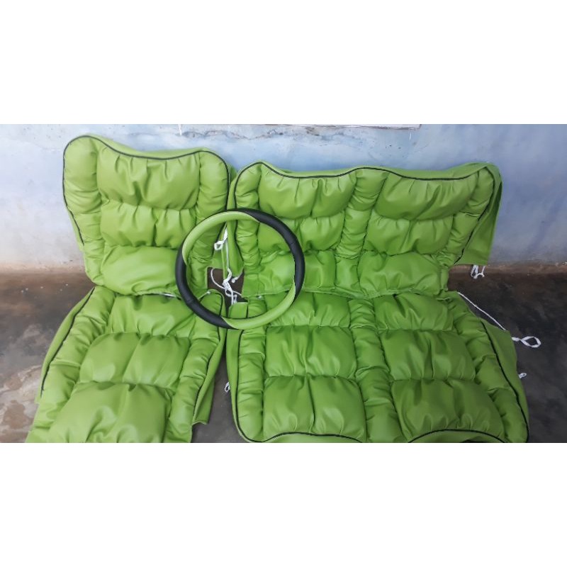 Sarung Jok Mobil Pick Up L 300 Sofa Hijau