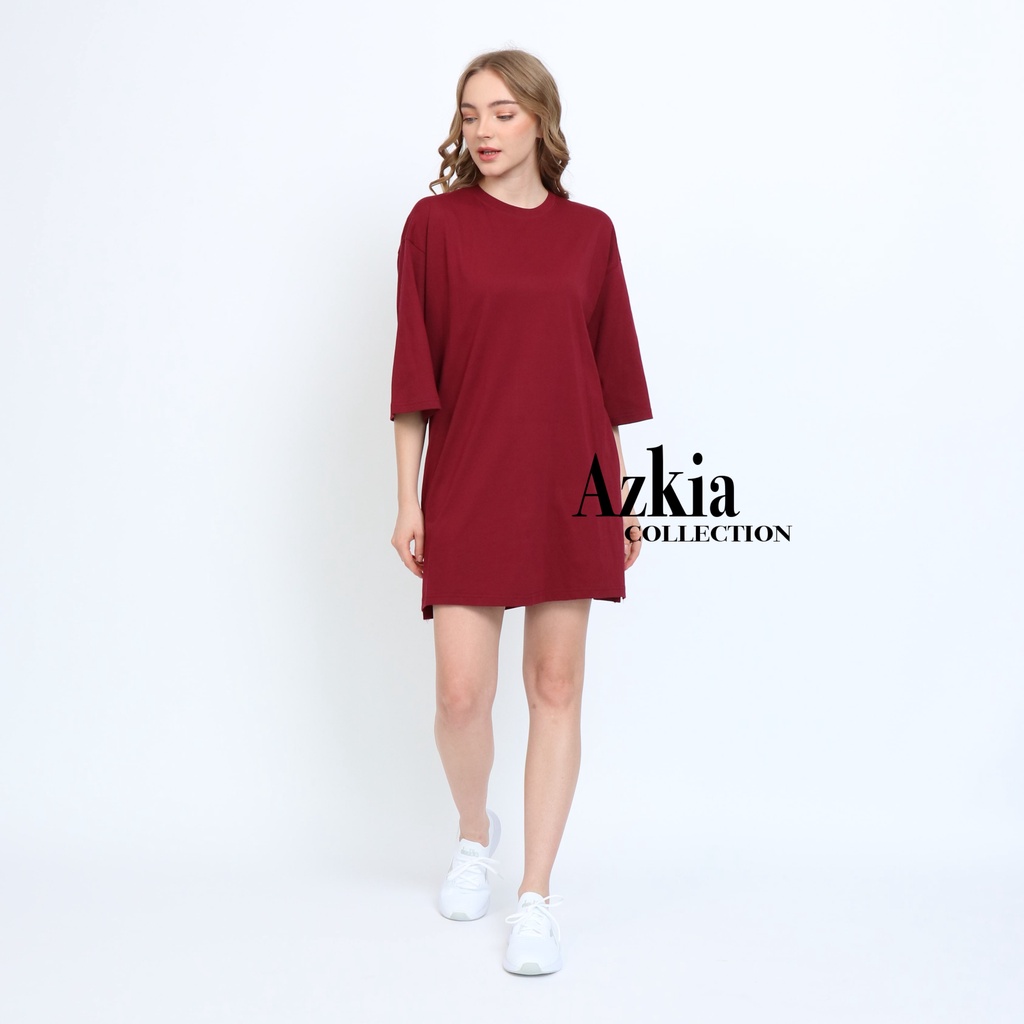 Kaos Wanita Oversize Katun