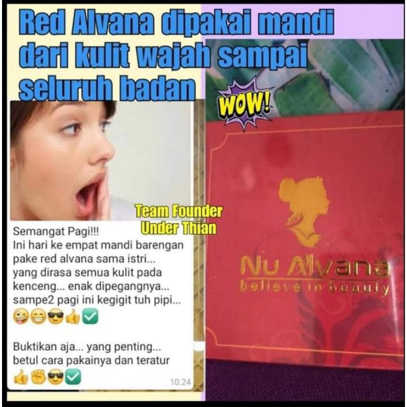 

AlVANA RED WITH MINYAK BULUS