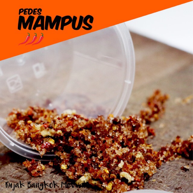 

Bumbu Rujak Bangkok (rasa PEDES MAMPUS) yg ini sih pedesnya bukan main
