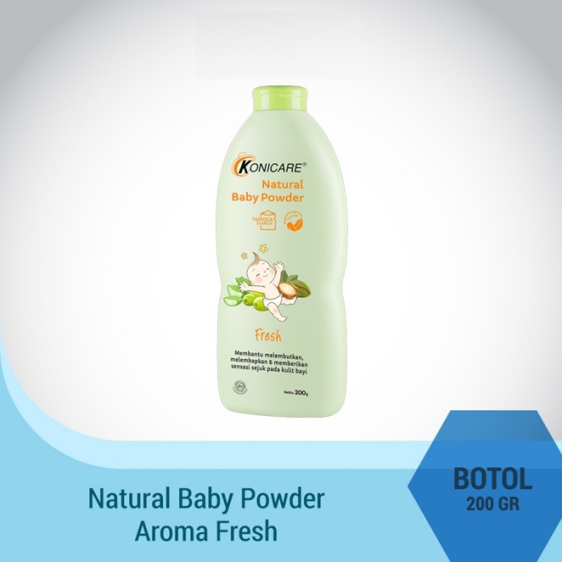 Konicare Natural Baby Powder Bedak Bayi 200 gr