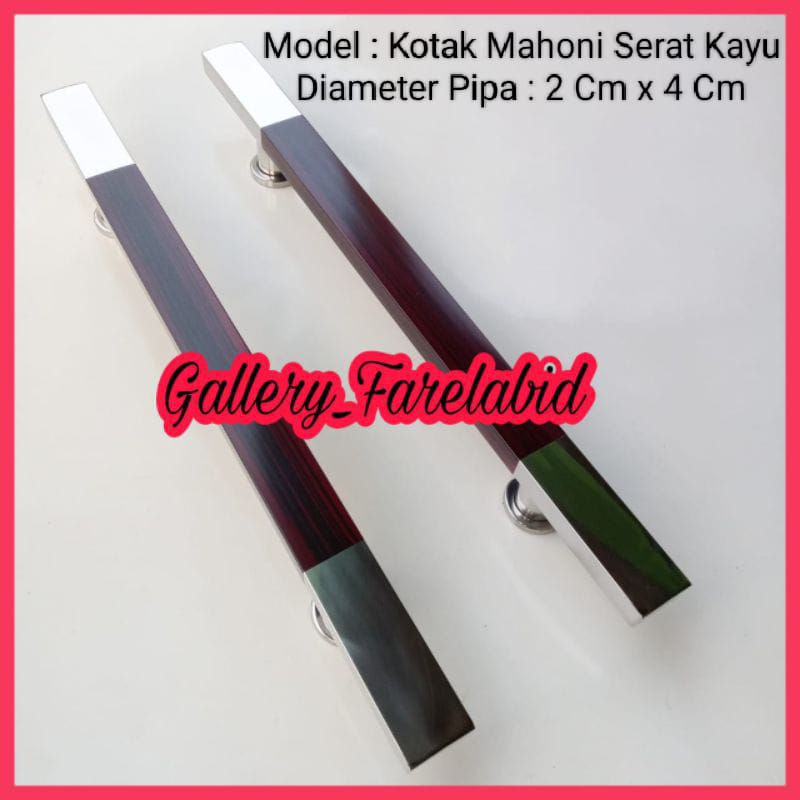 1 Meter Handle Pintu Rumah Stainless Steel Kotak Gagang Pintu Rumah Modern 100 Cm Pegangan Pintu Kupu Tarung 80 Cm Tarikan Pintu Rumah Utama Minimalis