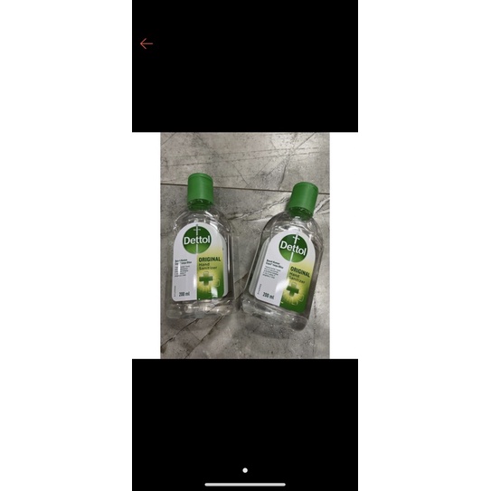 Dettol Hand Sanitizer 200ml clip beli 1 gratis 1