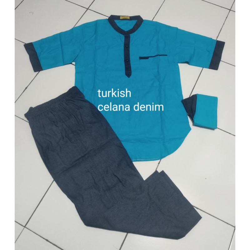 setelan koko anak laki-laki model kurta