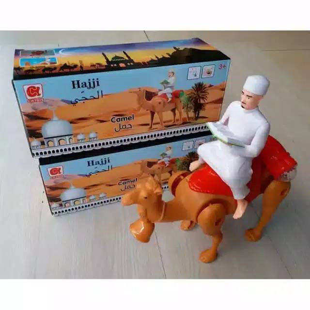 Mainan anak unta  haji arab