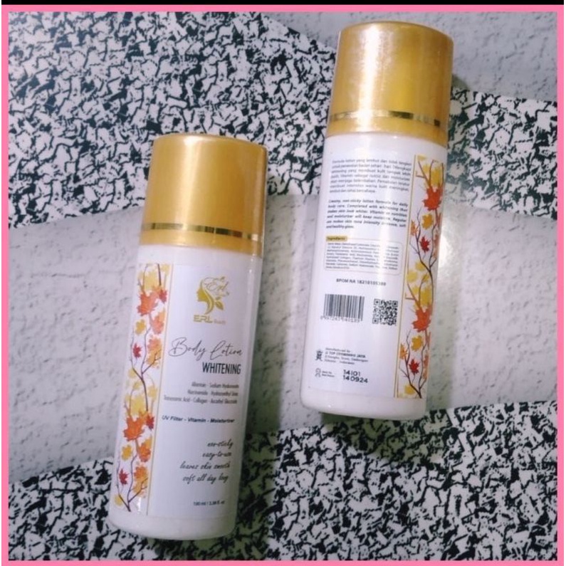 HB erl beauty BPOM/Body lotion pemutih