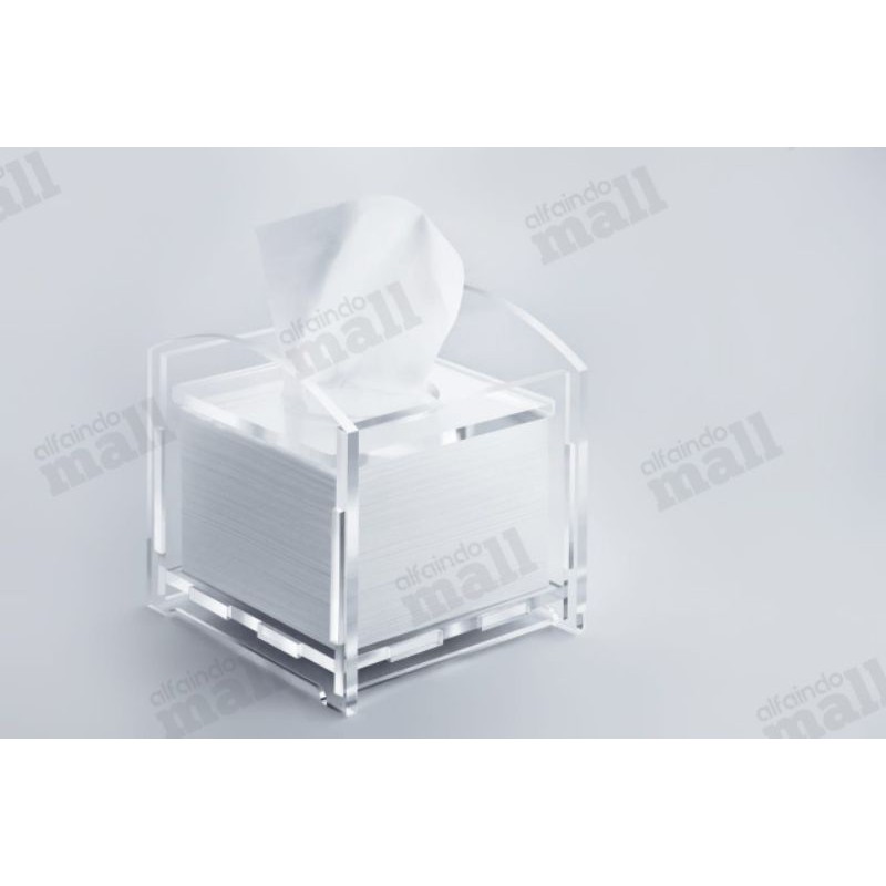 akrilik wadah tisu acrylic tissue box