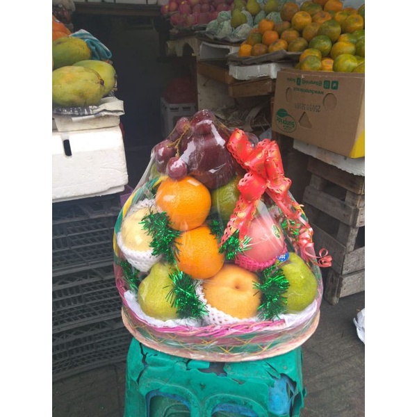 

parcel buah segar dan lengkap