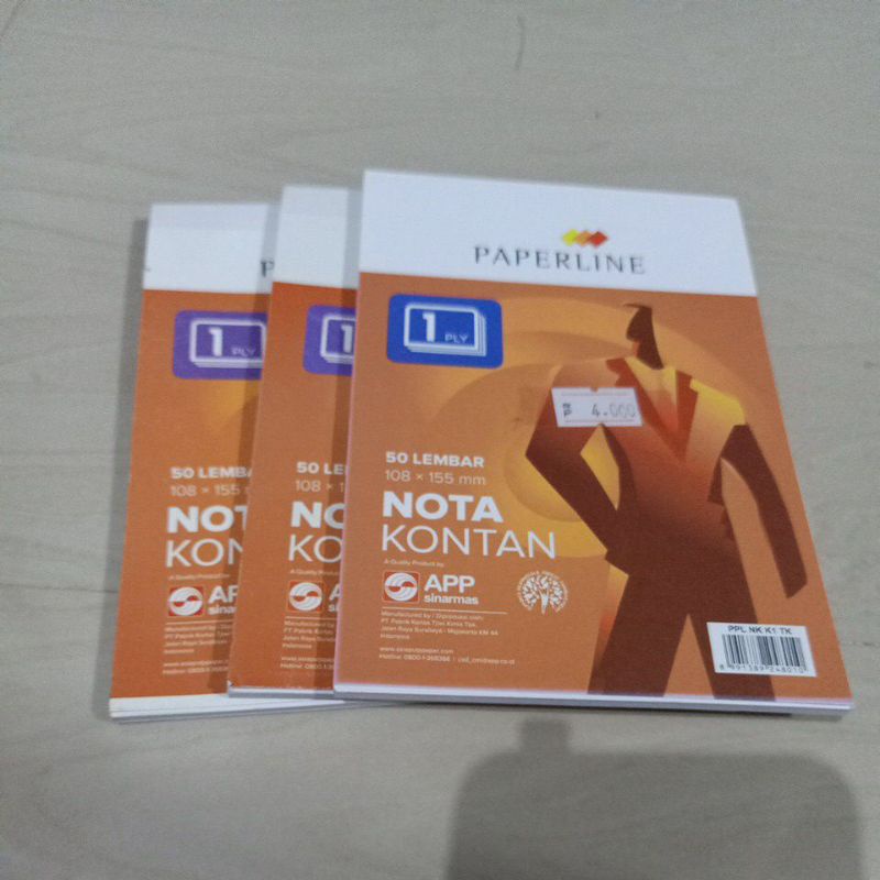 

Buku Nota Kontan paperline