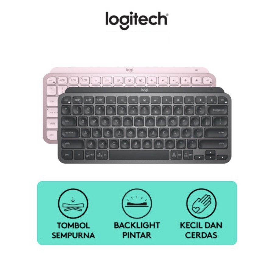 LOGITECH MX KEYS MINI WIRELESS BLUETOOTH ILLUMINATED BACKLIT KEYBOARD