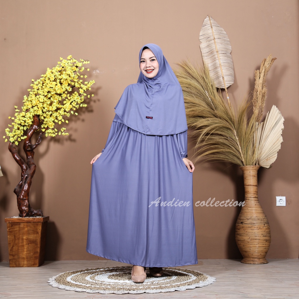 One set Gamis Kharina Busui Jumbo Xxxl- Dress wanita- Gamis setelan