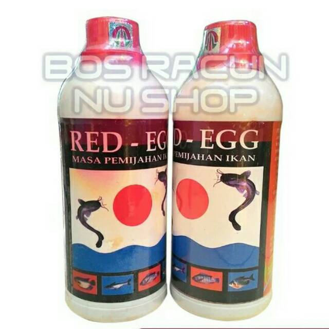 Meningkatkan birahi dan reproduksi telur, obat stress ikan - Red Egg
