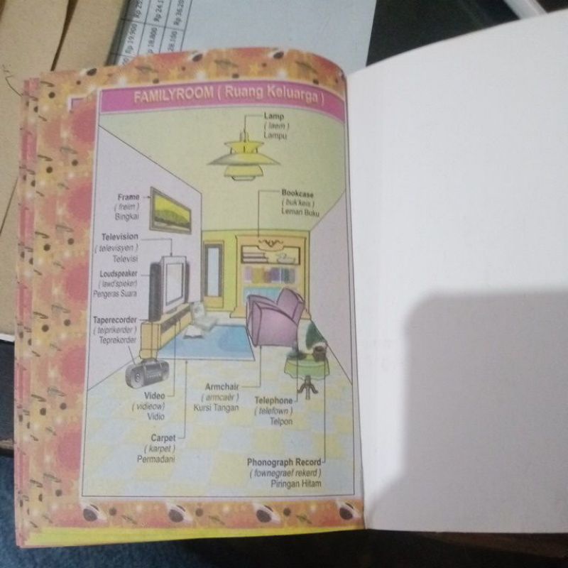 Buku Kamus Bahasa Inggris Lengkap 900 Miliard Kecil Warna