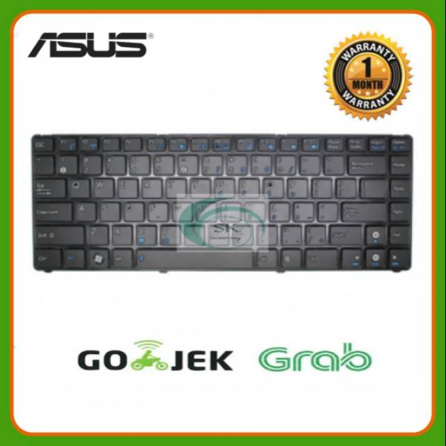 Keyboard Laptop Asus Eee PC 1215 1215P 1215N 1215C 1215PE 1225B 1225C Series