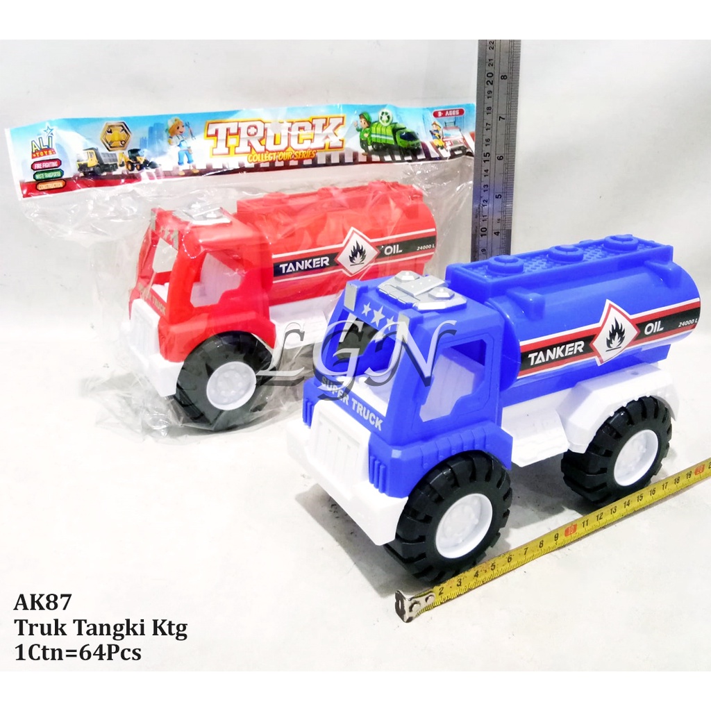 Mainan anak truk tangki / truck tanker oil - AK87