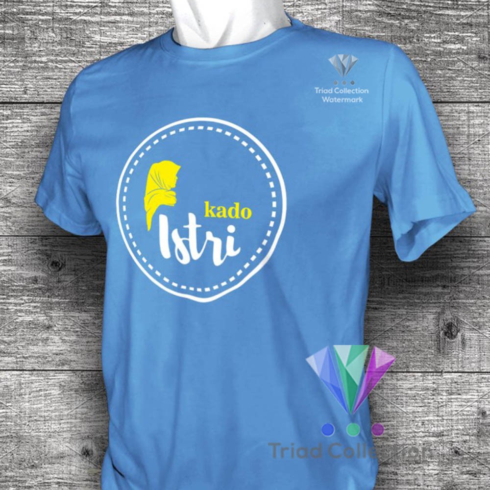 KADO ISTRI | Kaos Dakwah Islami Cotton Combed 30s Premium Distro Baju Muslim Santri | 1484-5