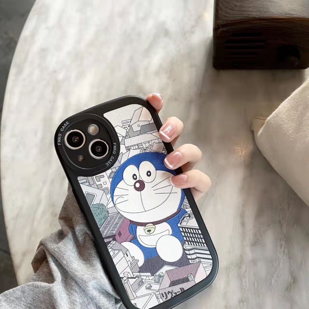 Soft Case TPU Motif Doraemon Untuk iPhone 13 13pro 13prm 11 7Plus 8Plus Xr XS 13 12pro Max